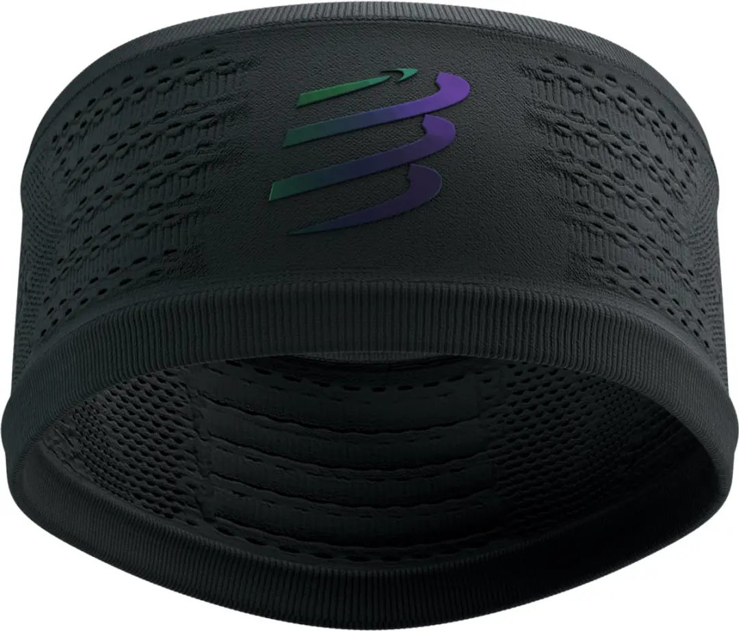 Compressport Headband On/Off Aurora - One Size - Zwart/Aurora