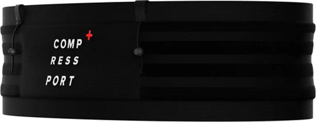 Compressport Free Belt Pro Running Belt - XS/S - 1 Vak - Zwart - afbeelding 6 van 6