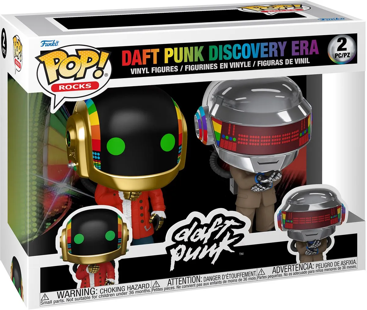 Funko Pop! Rocks Daft Punk Discovery Era 2 Pack