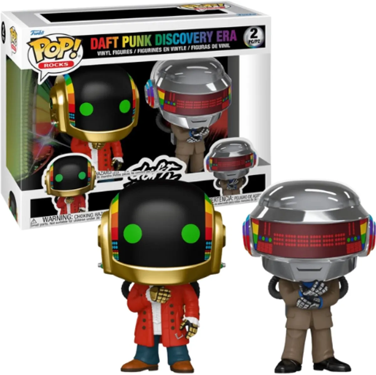 Funko Pop! Rocks Daft Punk Discovery Era 2 Pack