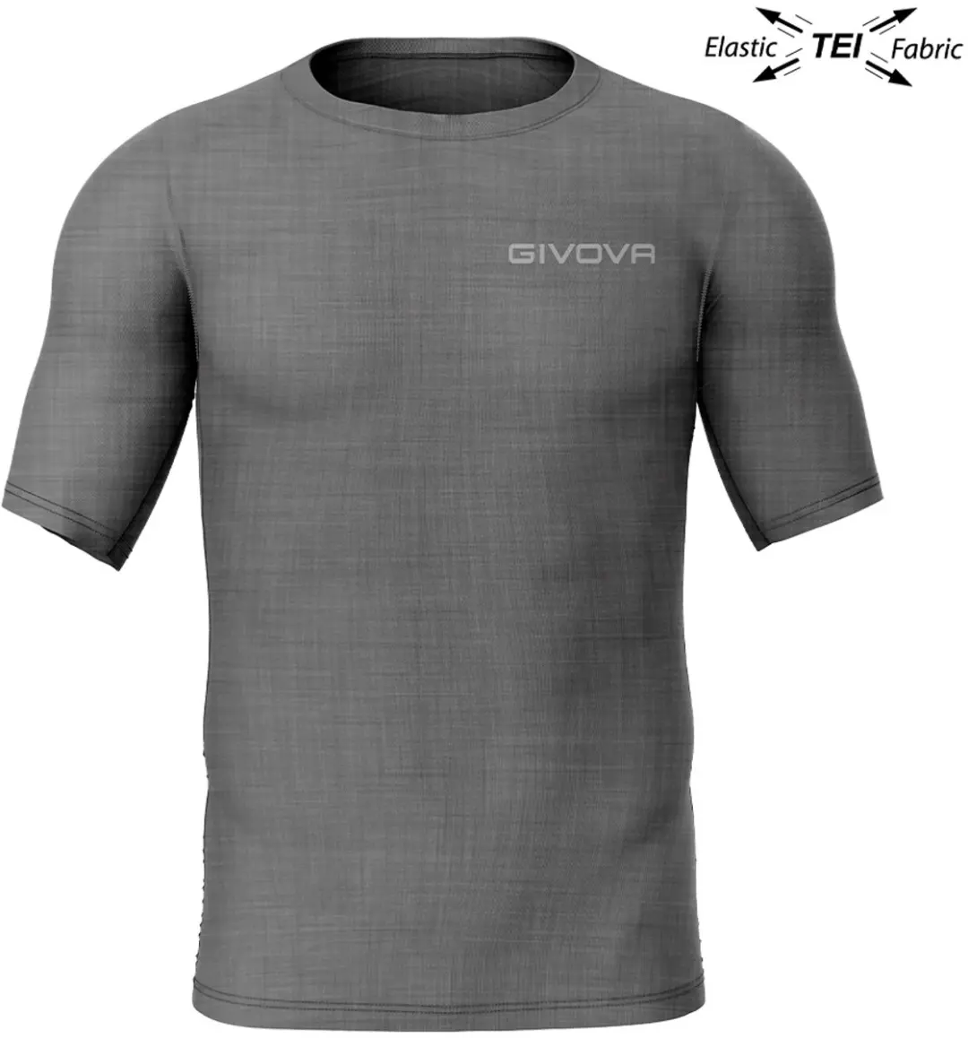 Givova Corpus 2 Heren T-shirt - Grijs - XXL - afbeelding 2 van 3