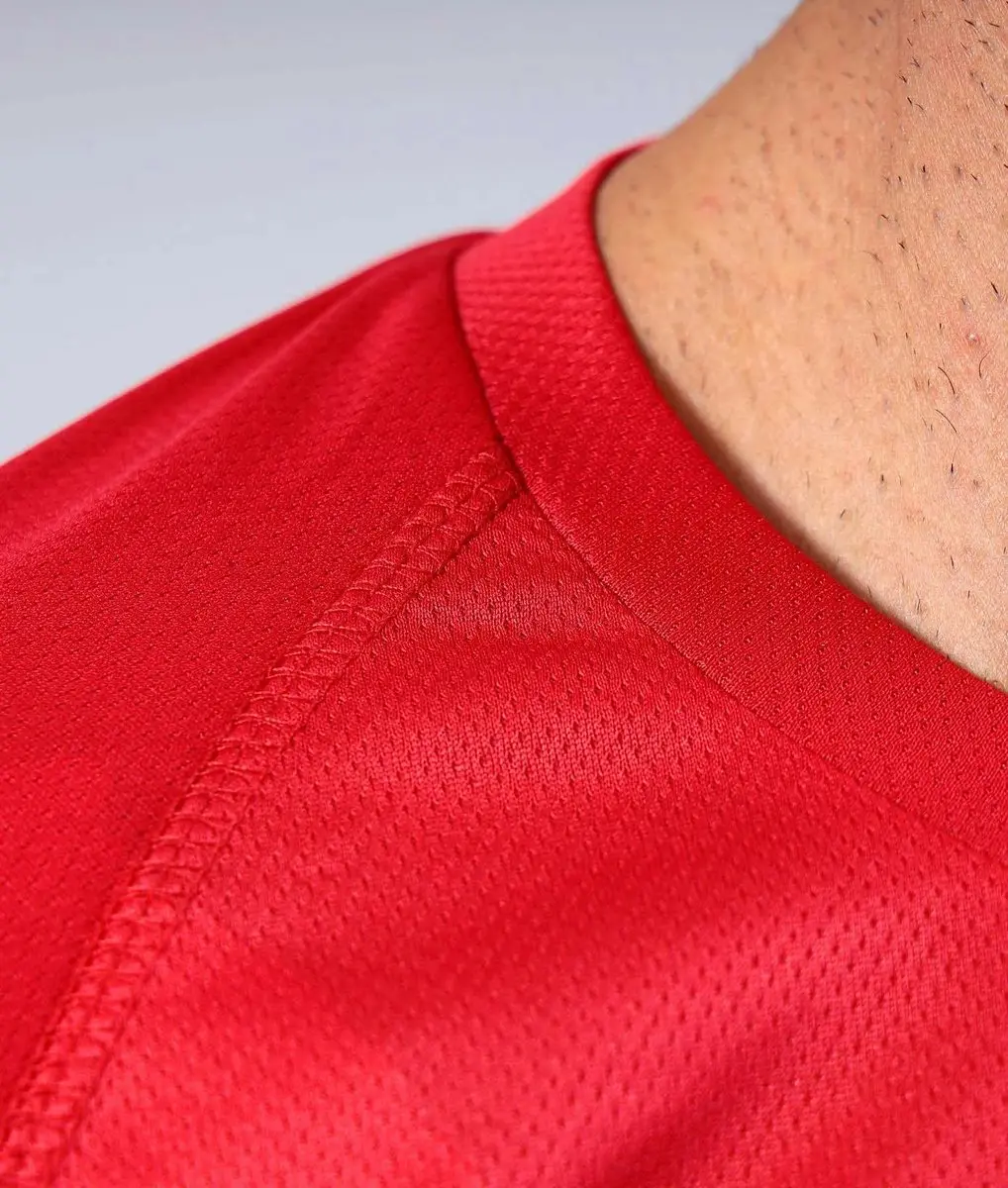 Givova One Microforata Sportshirt 3XL - Rood - afbeelding 3 van 6