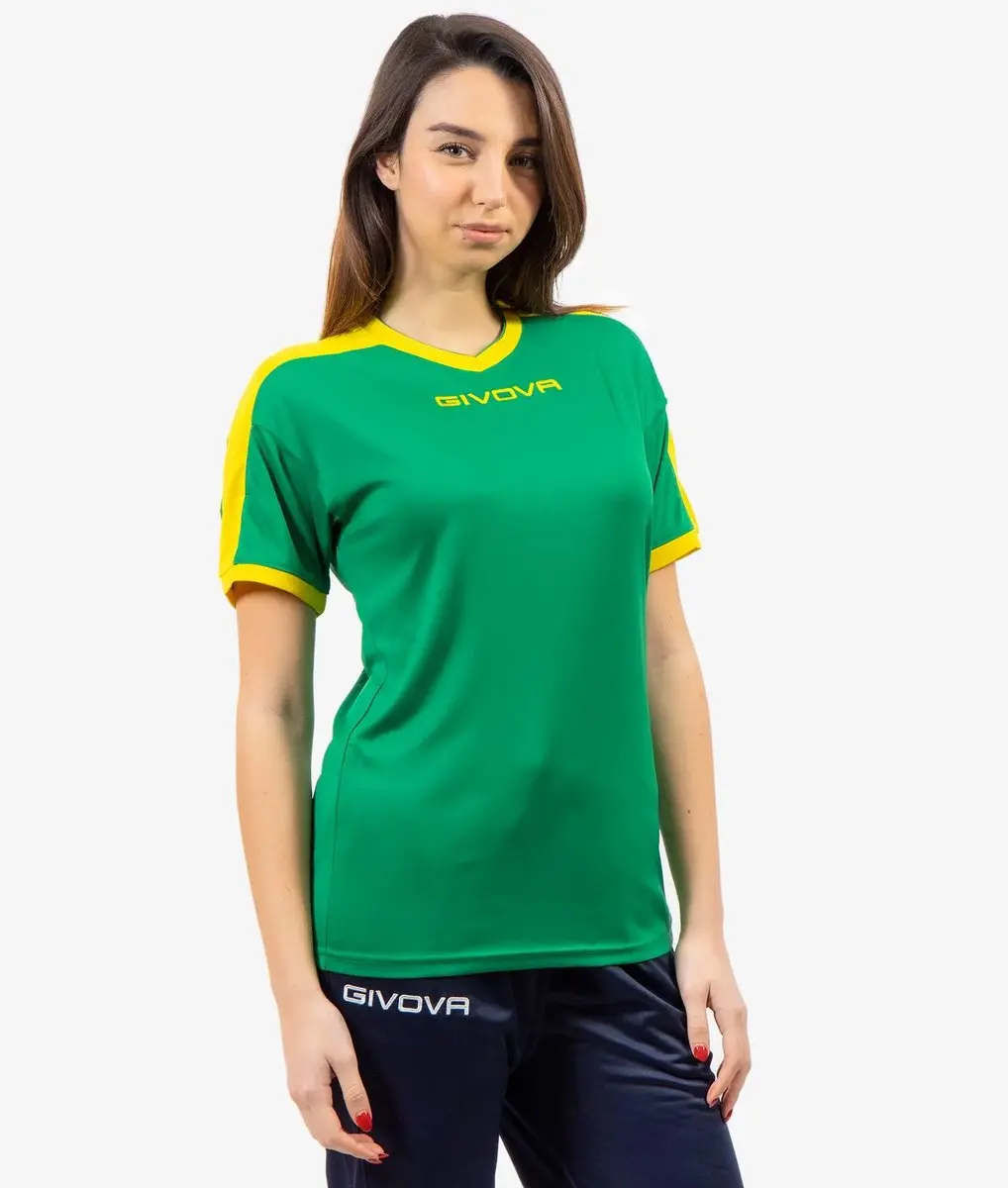 Givova Revolution Sportshirt - Groen - S