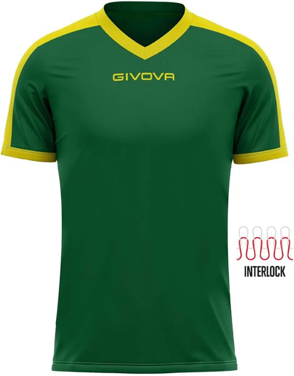 Givova Revolution Sportshirt - Groen - S