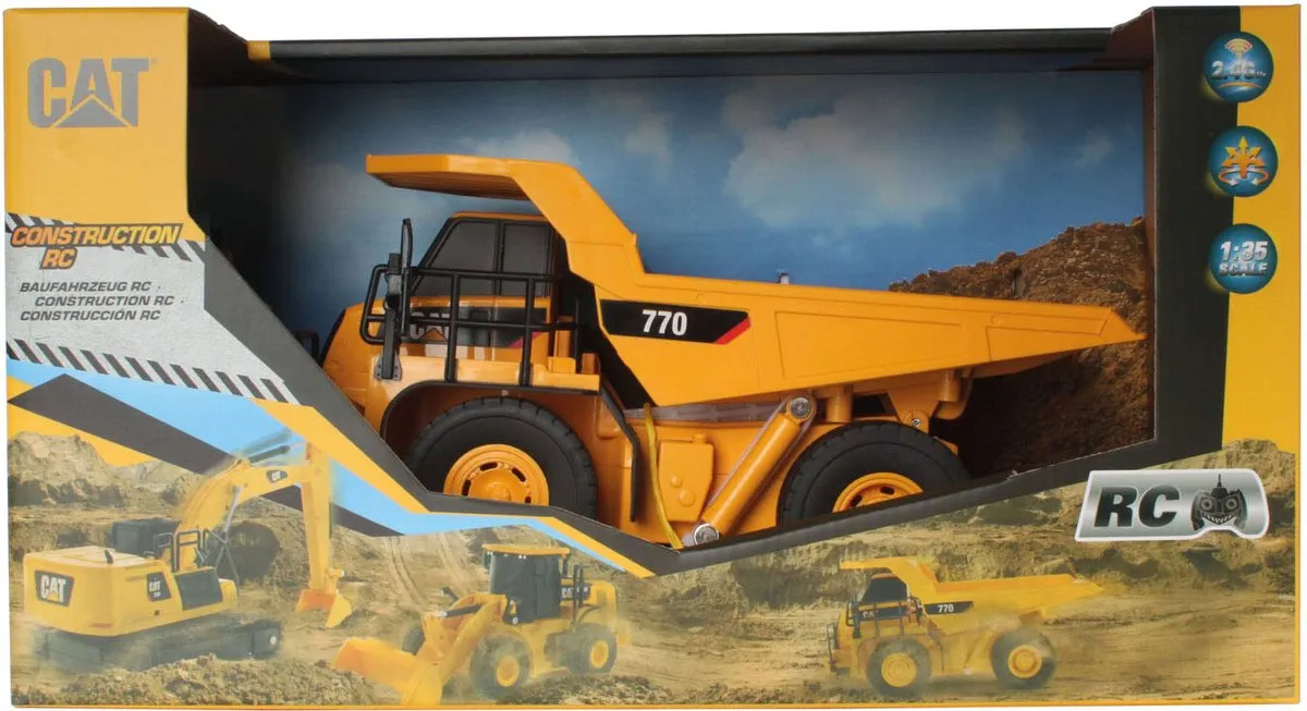 Carrera RC CAT 770 Mining Truck 1:35 - CAR37023004 - Multi