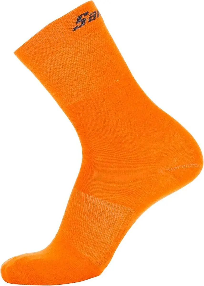 Santini Fietssokken winter Fluo Oranje Unisex