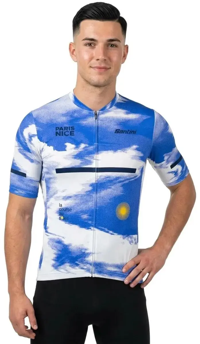 Santini Paris-Nice 2025 Korte Mouw Wielertrui - XL - afbeelding 2 van 2