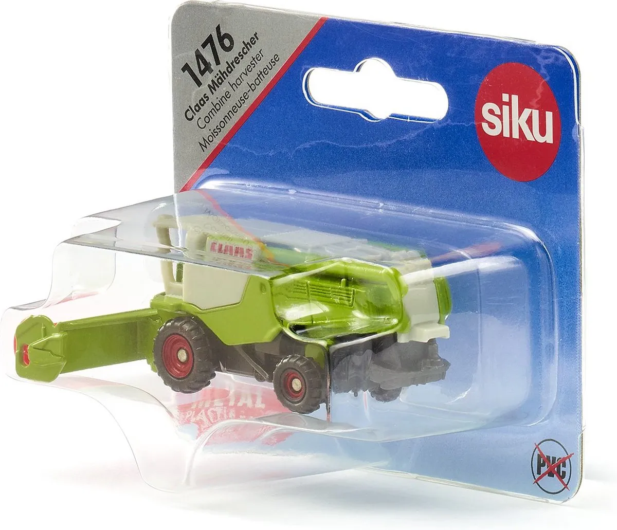 SIKU Claas Maaidorser 1476 - Lichtgroen