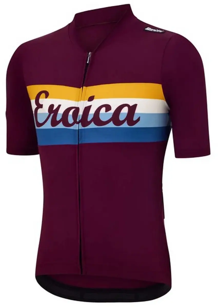 Santini Eroica Timo Wielertrui - L - Paars