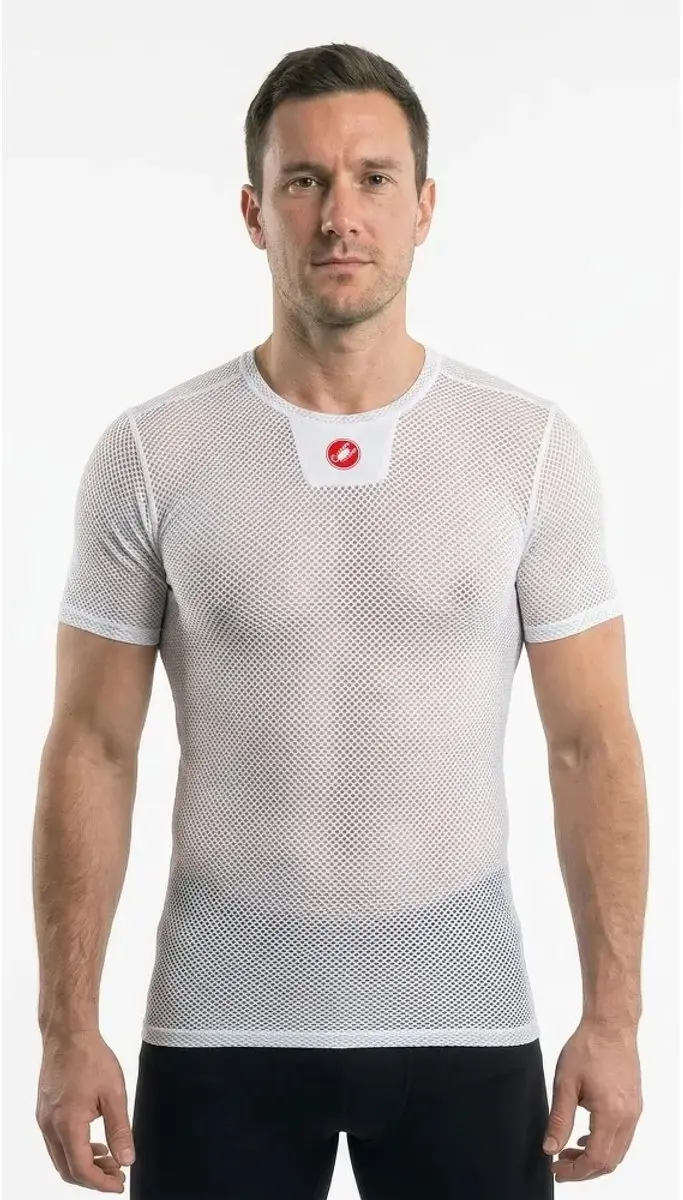 Castelli Mesh 3 SS Zweethemd - S/M - Wit - afbeelding 4 van 6