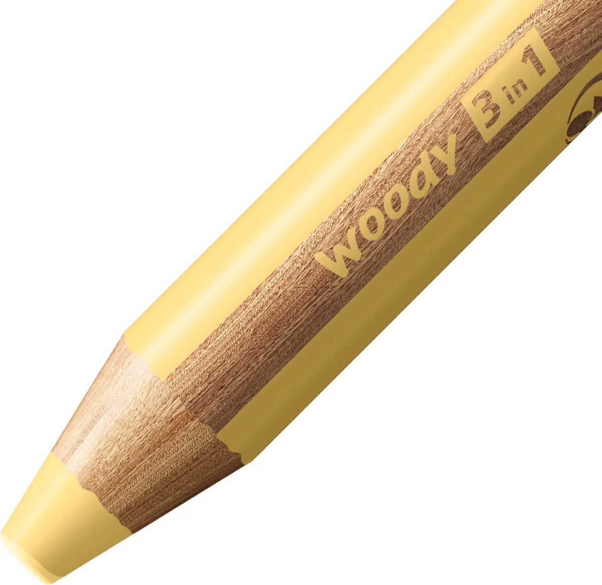 STABILO Woody 3in1 Potlood Geel Ø20mm