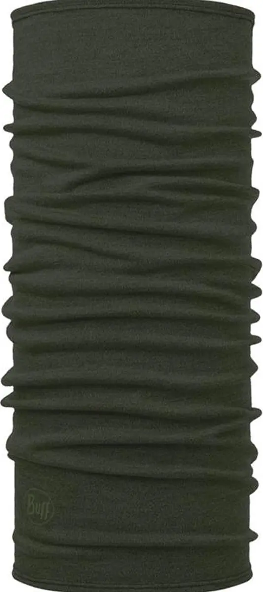 Buff Merino Midweight SOLID BARK Nekwarmer - Bruin