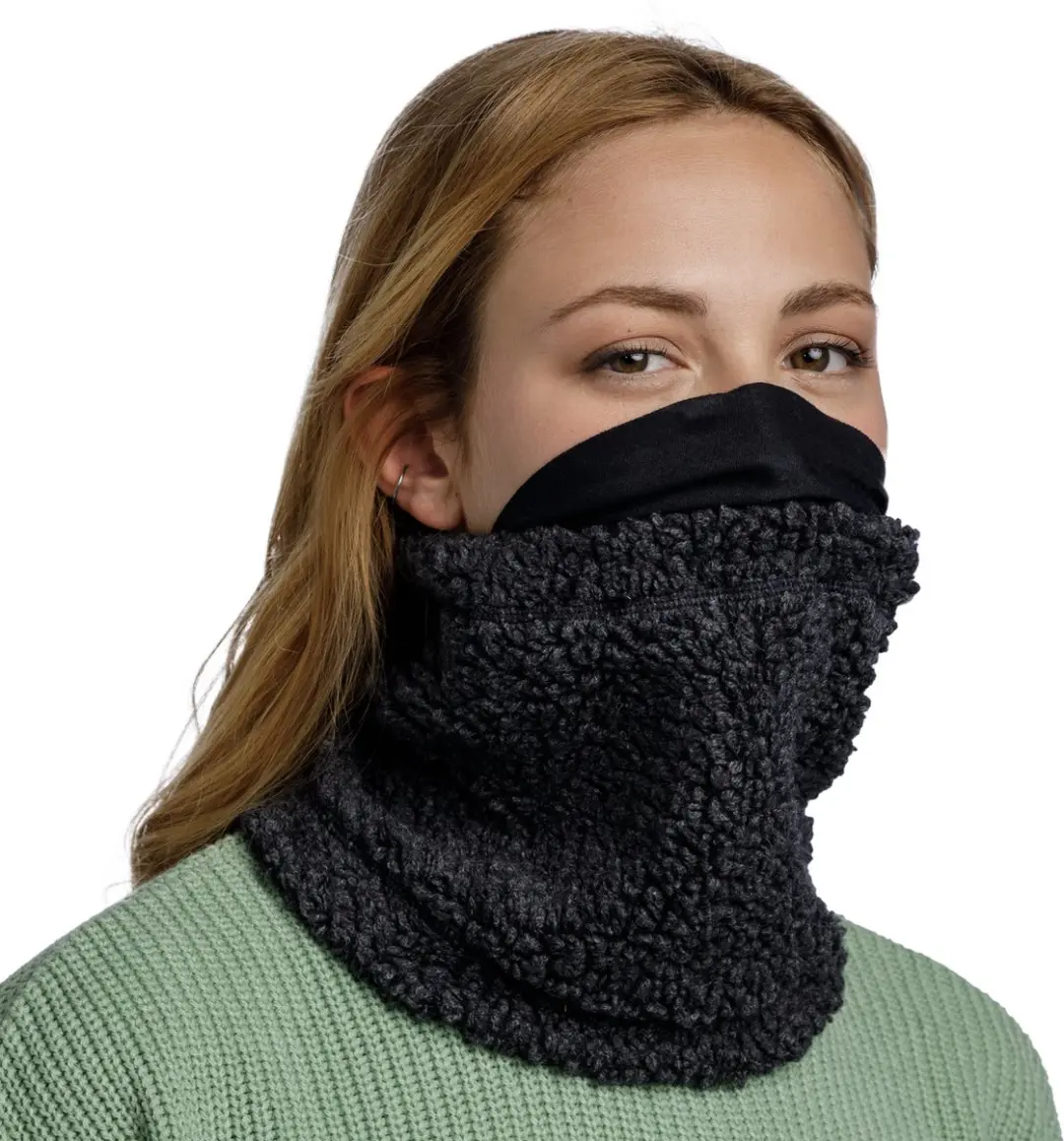Buff Swicht Polar Nekwarmer - Zwart - afbeelding 6 van 6