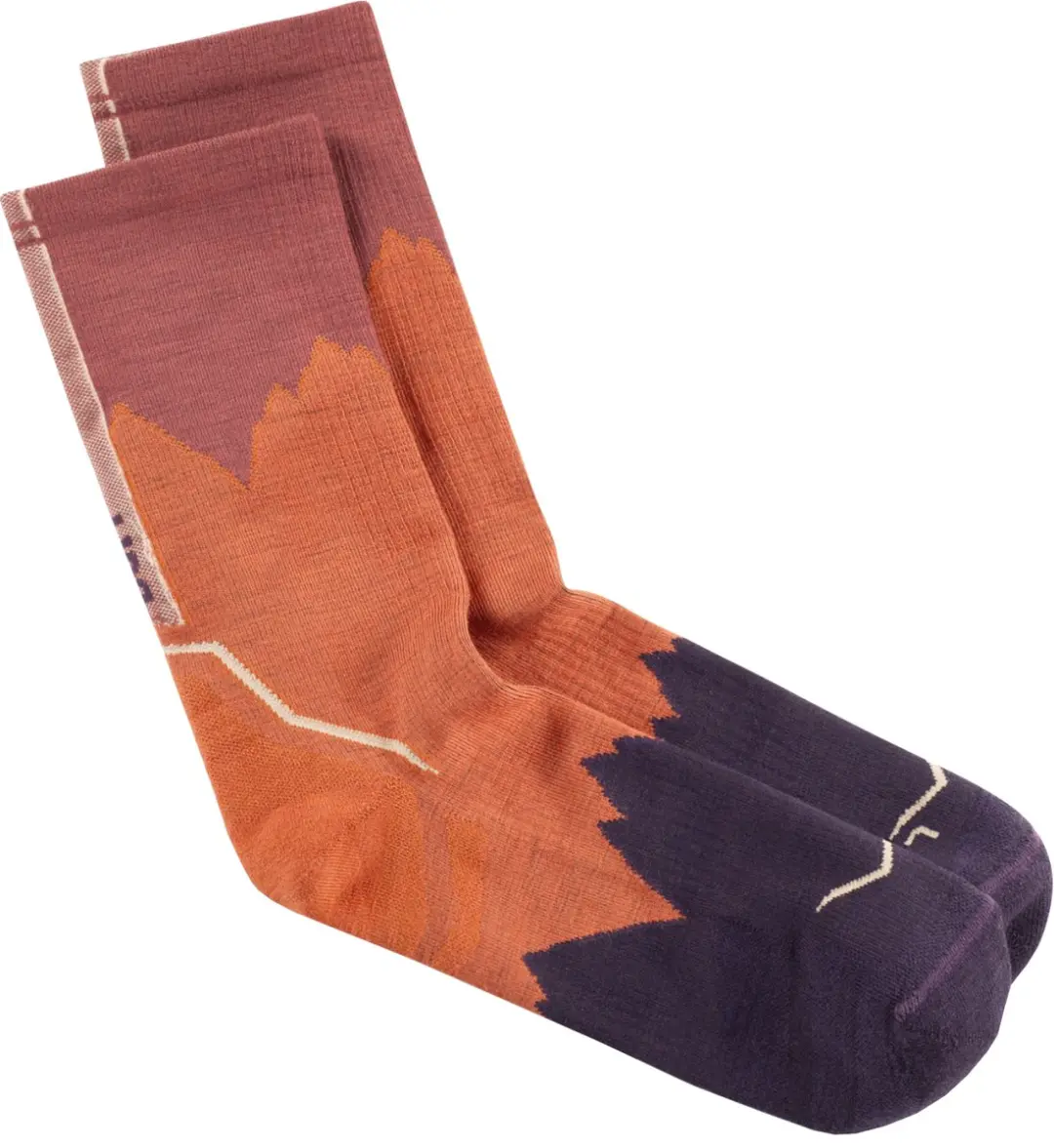 Buff Merino Lightweight Crewsokken - Oranje - EU 36-38 - afbeelding 5 van 5