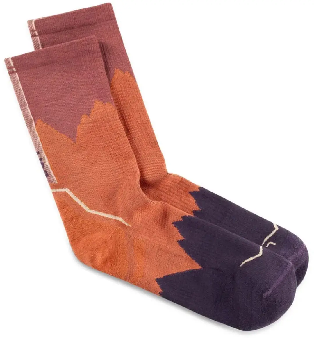 Buff Merino Lightweight Crewsokken - Oranje - EU 36-38 - afbeelding 3 van 5