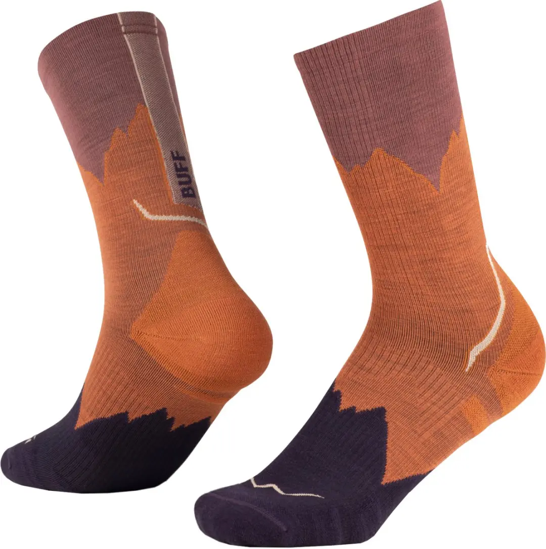 Buff ® Merino Lightweight Crewsokken Oranje EU 36-38