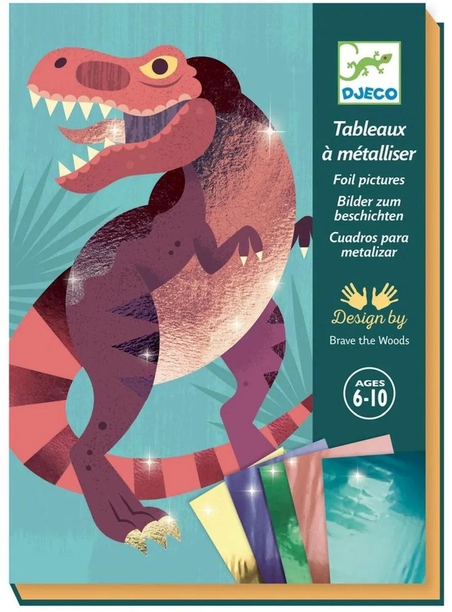 Djeco Jurassic Knutselpakket Metalliseren