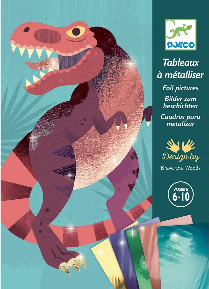 Djeco Jurassic Knutselpakket Metalliseren