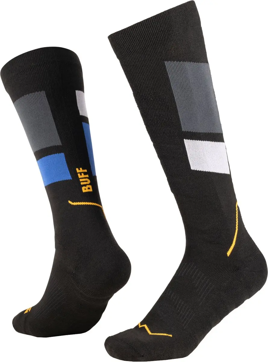 Buff ® Thermonet® Lange Sokken Zwart EU 39-41