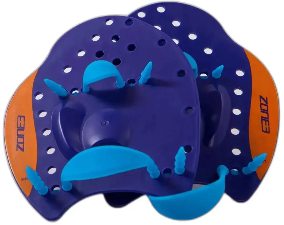 Zone3 Power Stroke Handpeddel - Blauw/Rood