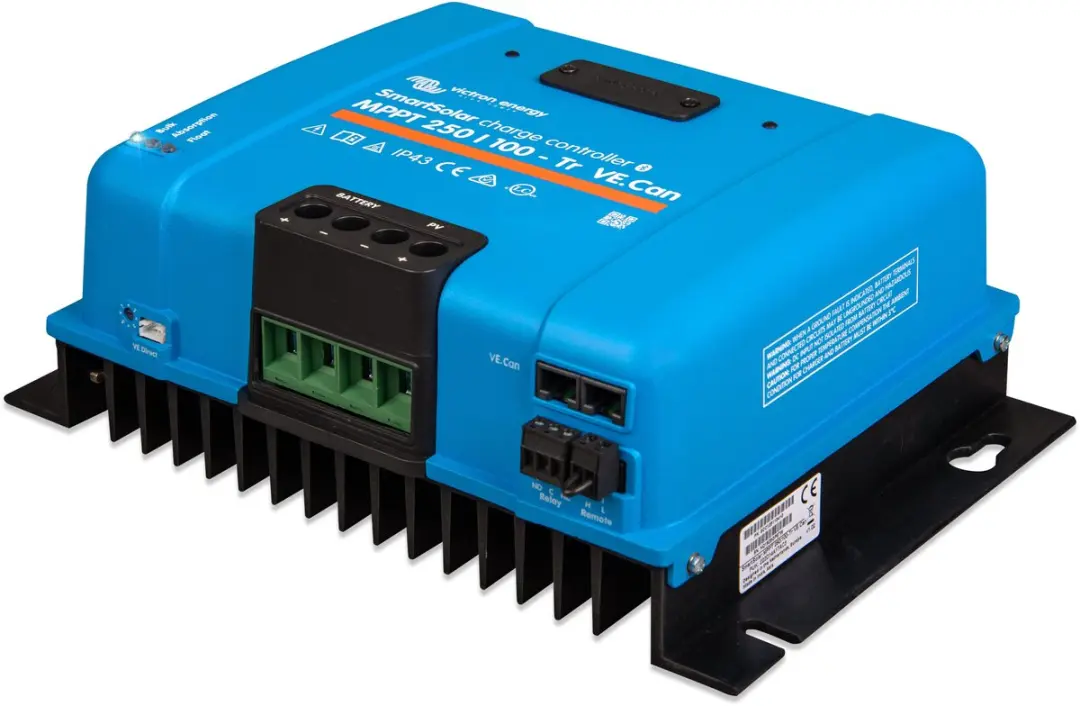 Victron Energy Smartsolar MPPT 250/100-Tr Regelaar - Blauw