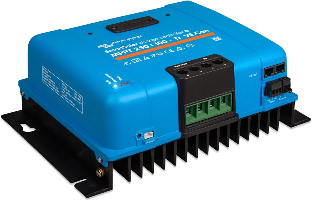 Victron Energy Smartsolar MPPT 250/100-Tr Regelaar - Blauw
