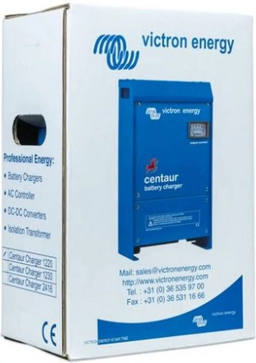 Victron Centaur Acculader 24/16-3 - Blauw