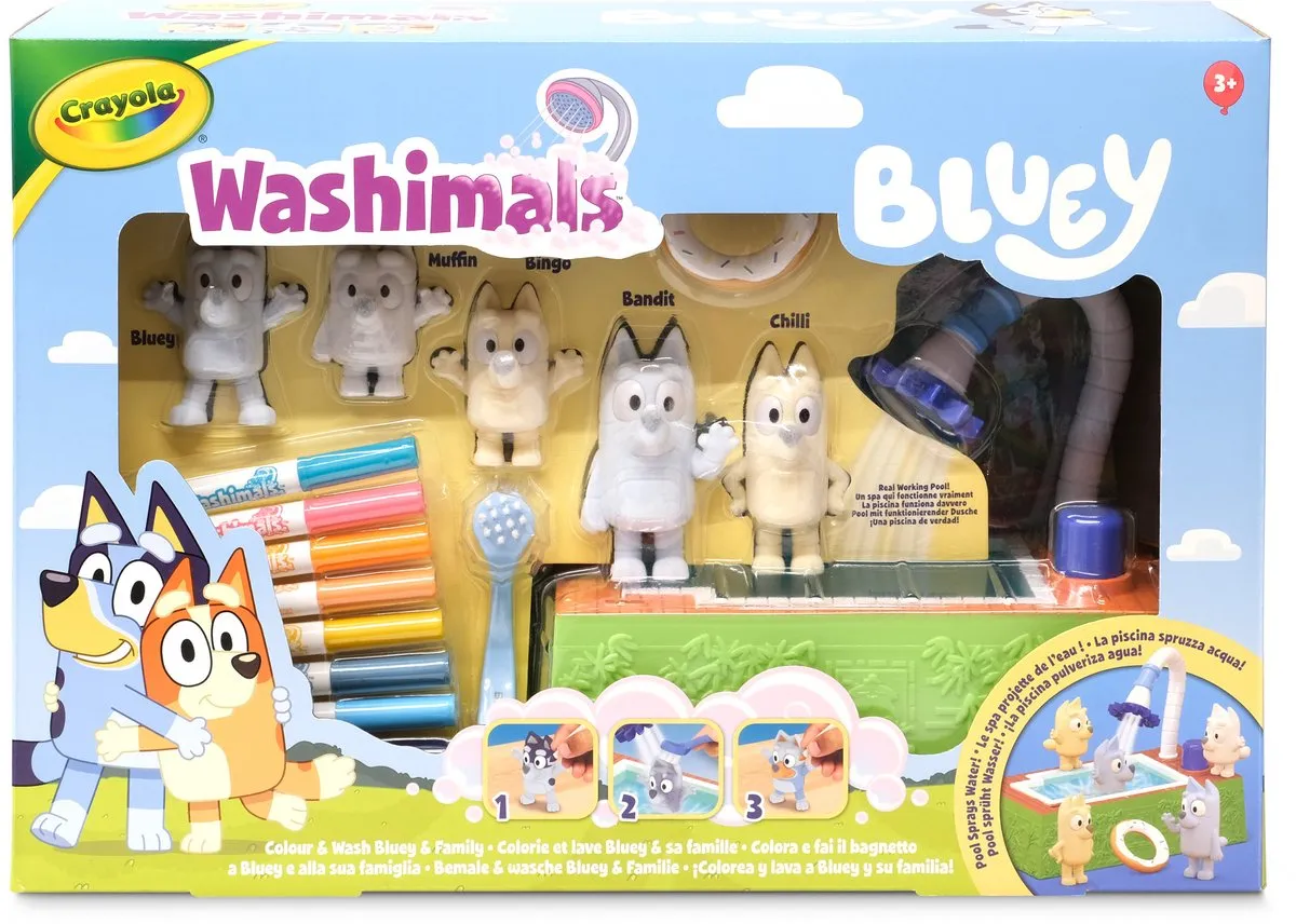 Crayola Washimals Bluey Knutselset