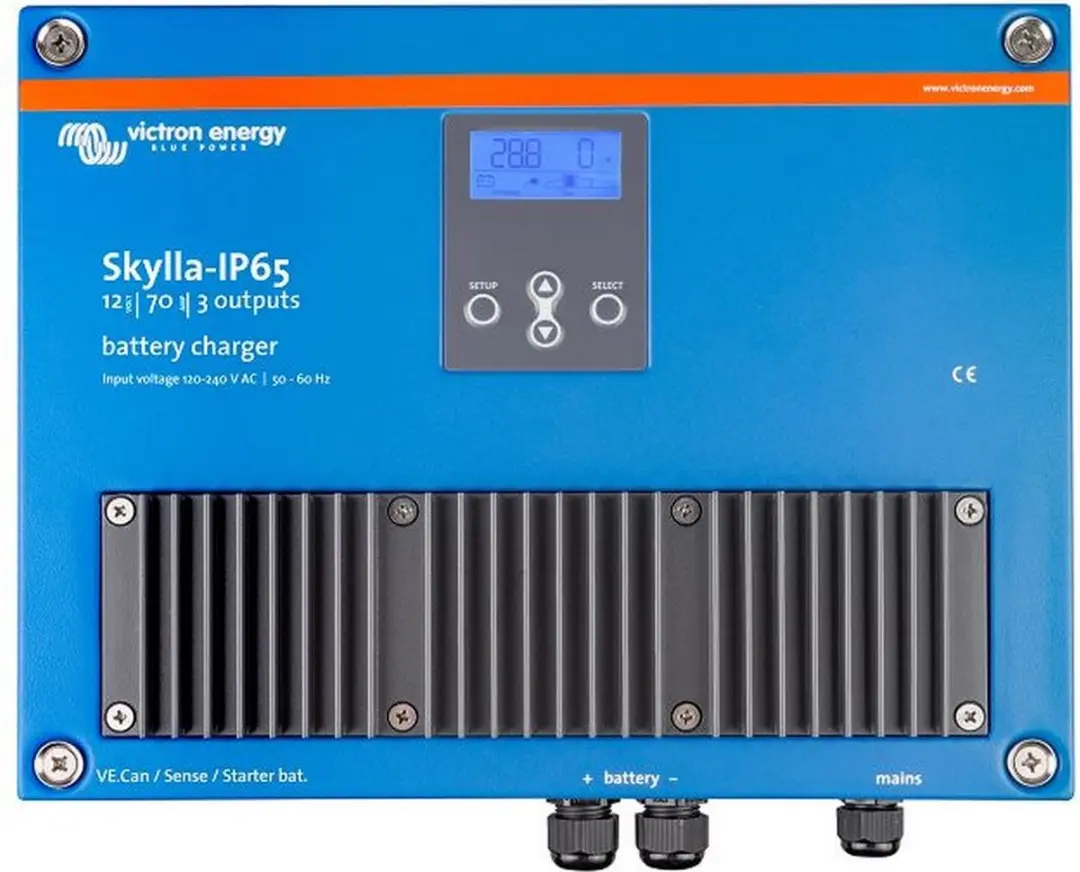Victron Skylla-IP65 12/70 (3) 120-240V Laadapparaat