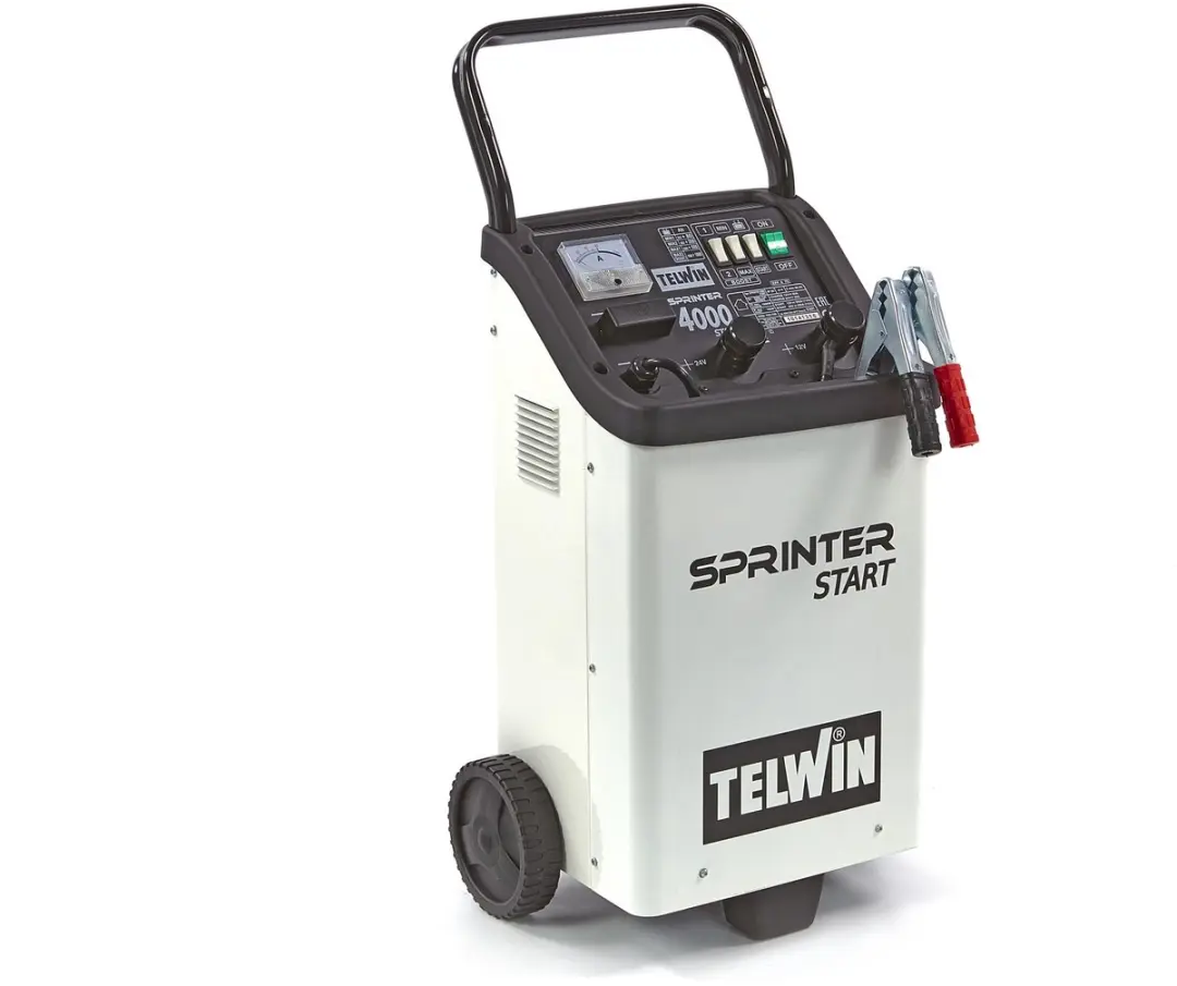 Telwin Sprinter 4000 Start Acculader 75A - Verrijdbaar 400Ah - afbeelding 4 van 6