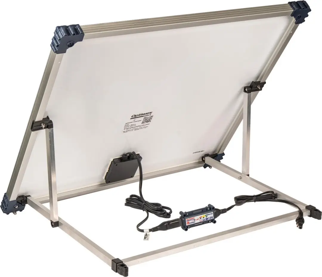TecMate OptiMate Solar 60W Travel Kit, TM-523-6-TK, 6-stappen 12V 5A gesloten so