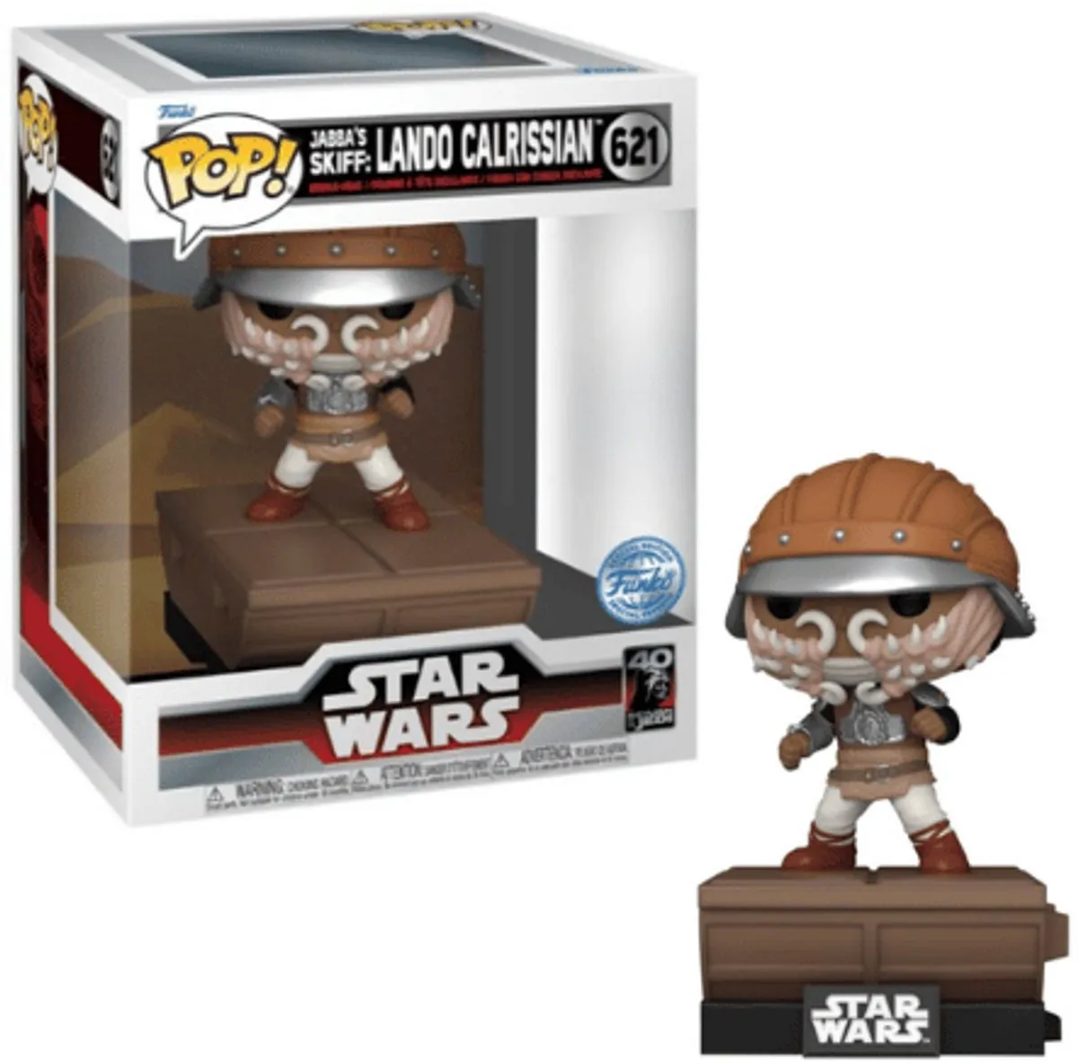 Funko Pop! Star Wars Lando Calrissian Jabba's Skiff Deluxe Exclusief 621 - Veelkleurig