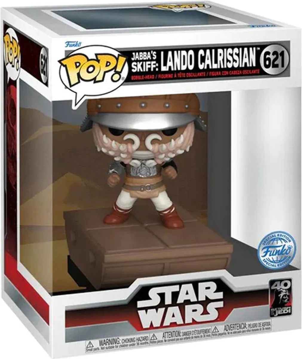 Funko Pop! Star Wars Lando Calrissian Jabba's Skiff Deluxe Exclusief 621 - Veelkleurig