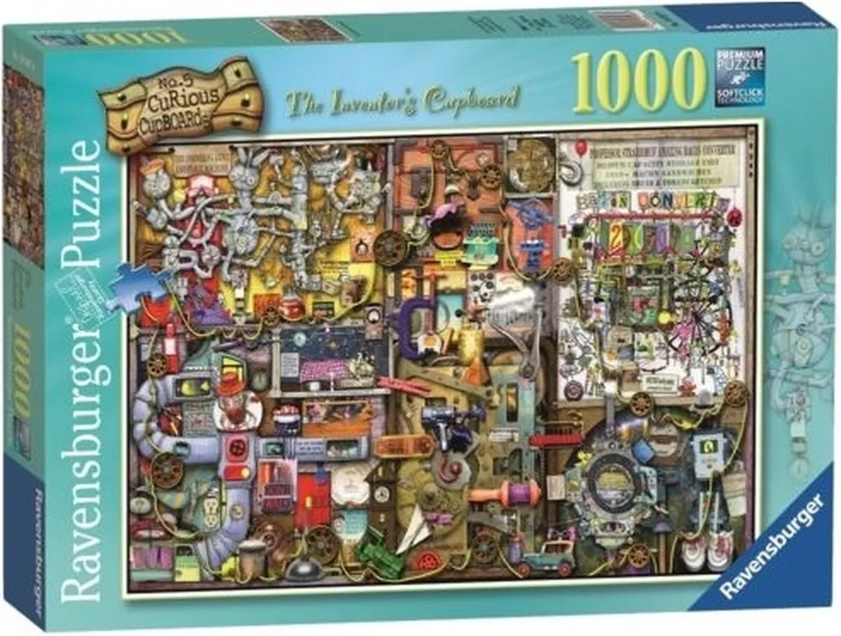 Ravensburger The Inventors Cupboard Legpuzzel 1000 Stuks - Multicolor