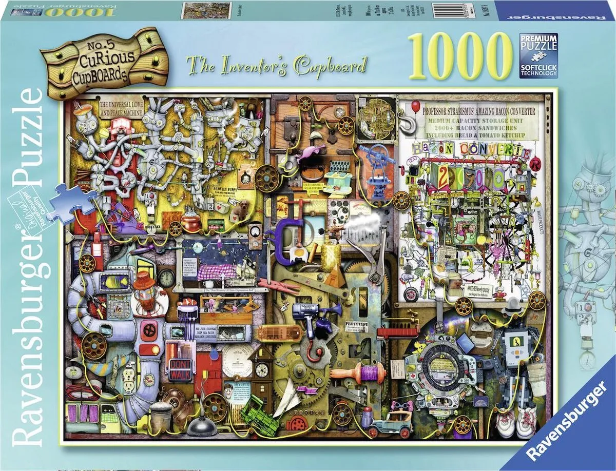 Ravensburger The Inventors Cupboard Legpuzzel 1000 Stuks