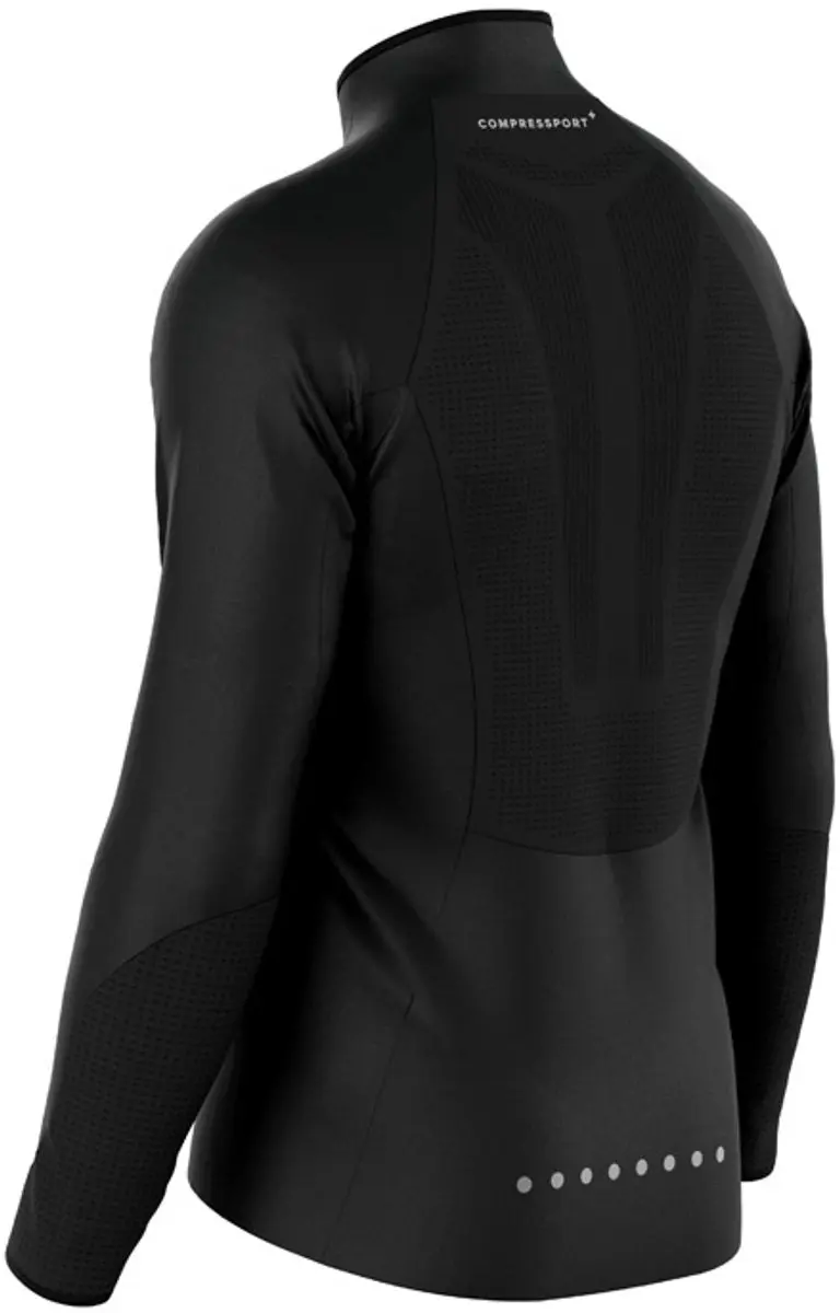Compressport Hurricane Windproof Jacket M - Zwart - afbeelding 2 van 6