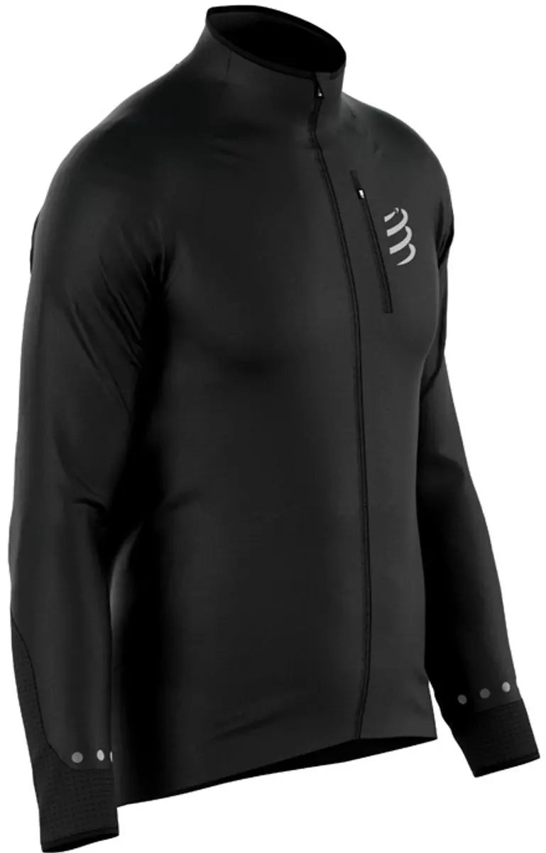 Compressport Hurricane Windproof Jacket M - Zwart - afbeelding 6 van 6
