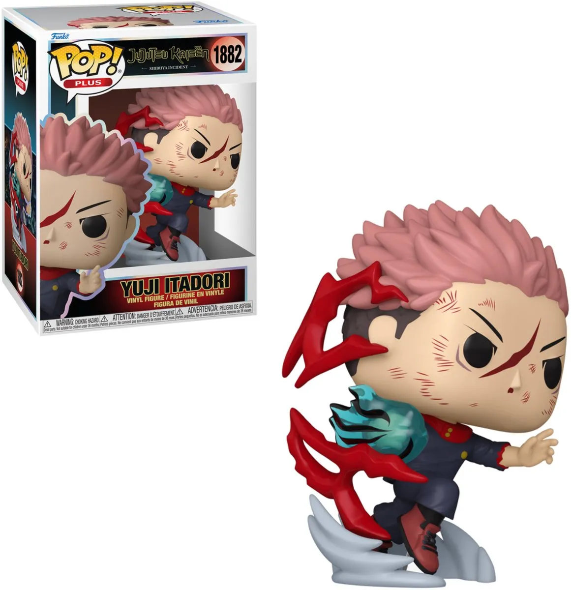 Funko Pop! Jujutsu Kaisen Yuji Itadori 1882 - Vinylfiguur