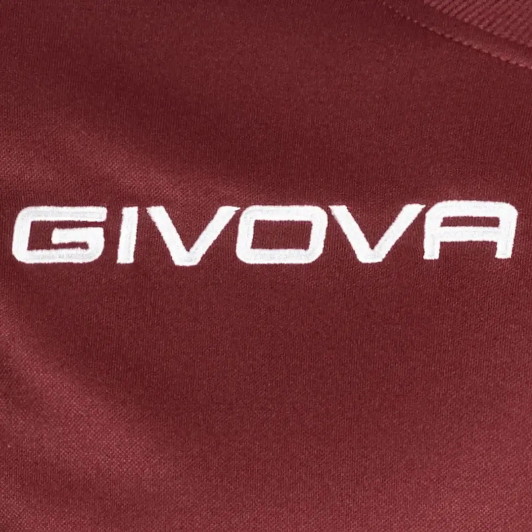 Givova Polarfleece Sportsweatshirt - Bordeaux - XL - afbeelding 3 van 6