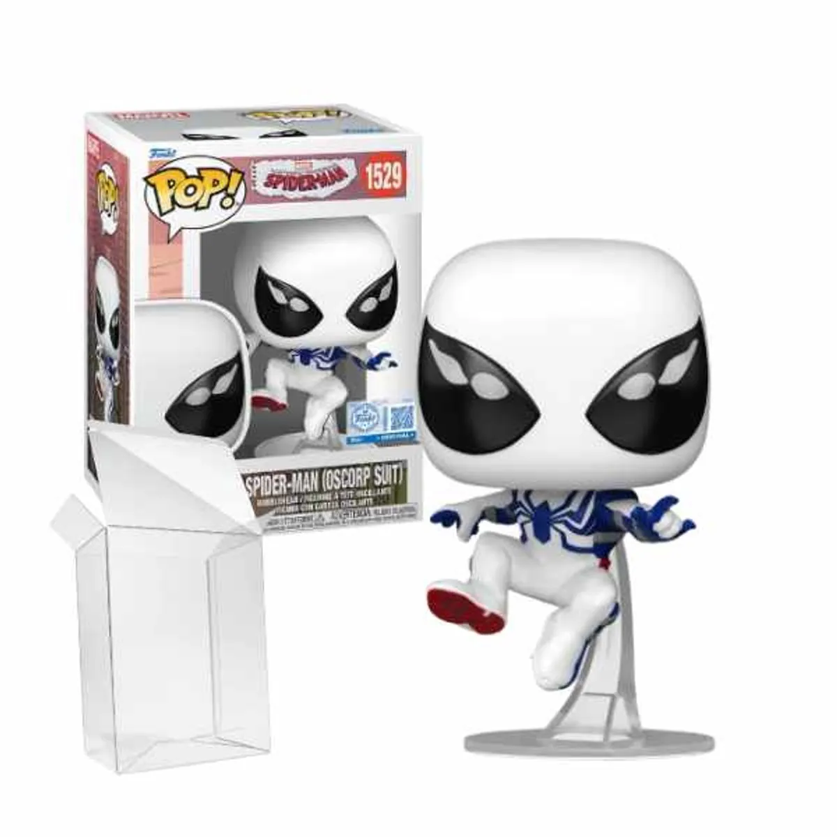 Funko Pop! Marvel Spider-Man Oscorp Suit #1529 - afbeelding 2 van 2