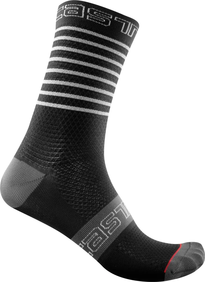 Castelli Fietssokken zomer Dames Zwart
