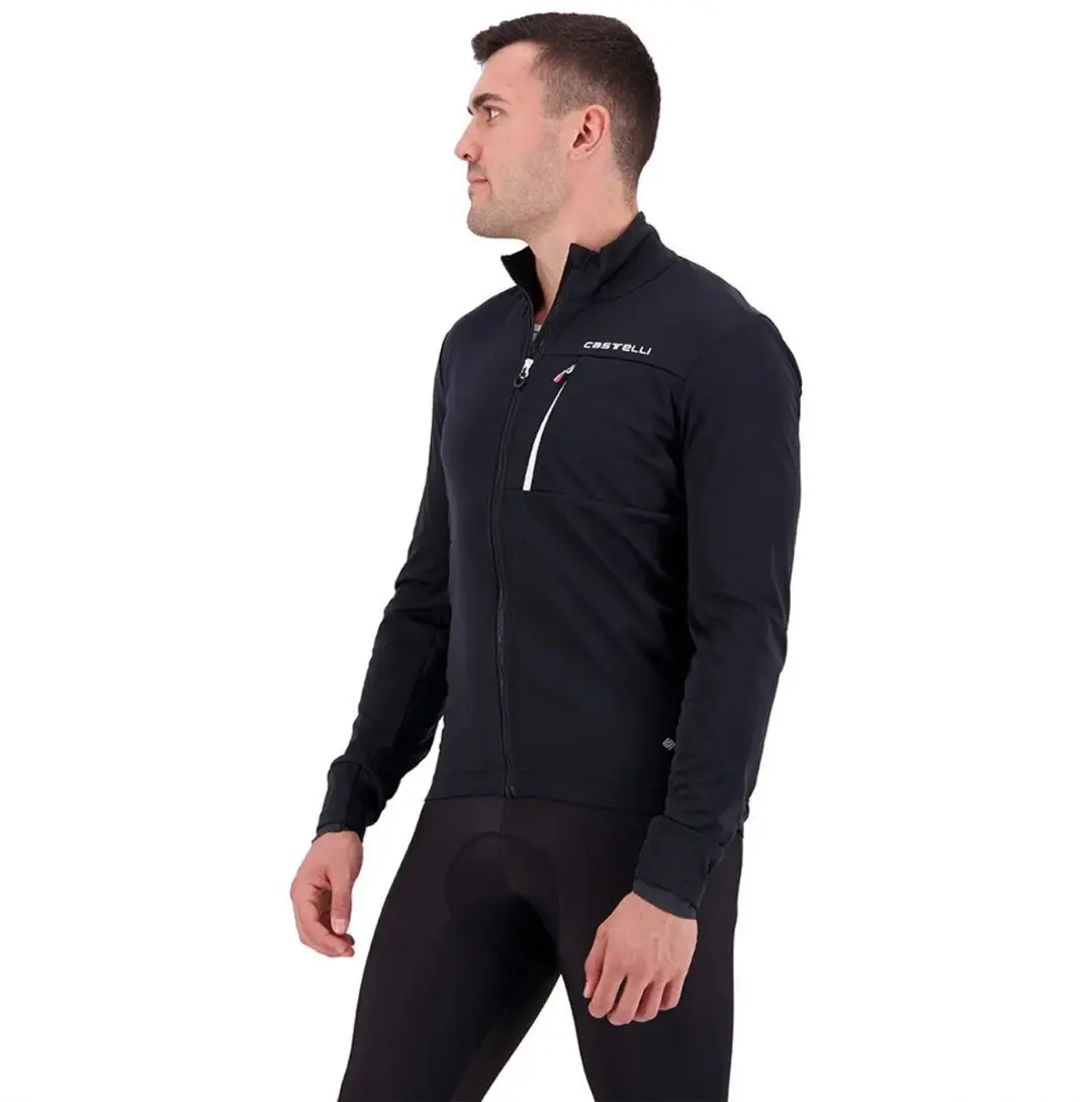 Castelli Go Jacket Licht Zwart Wit - 2XL - afbeelding 6 van 6