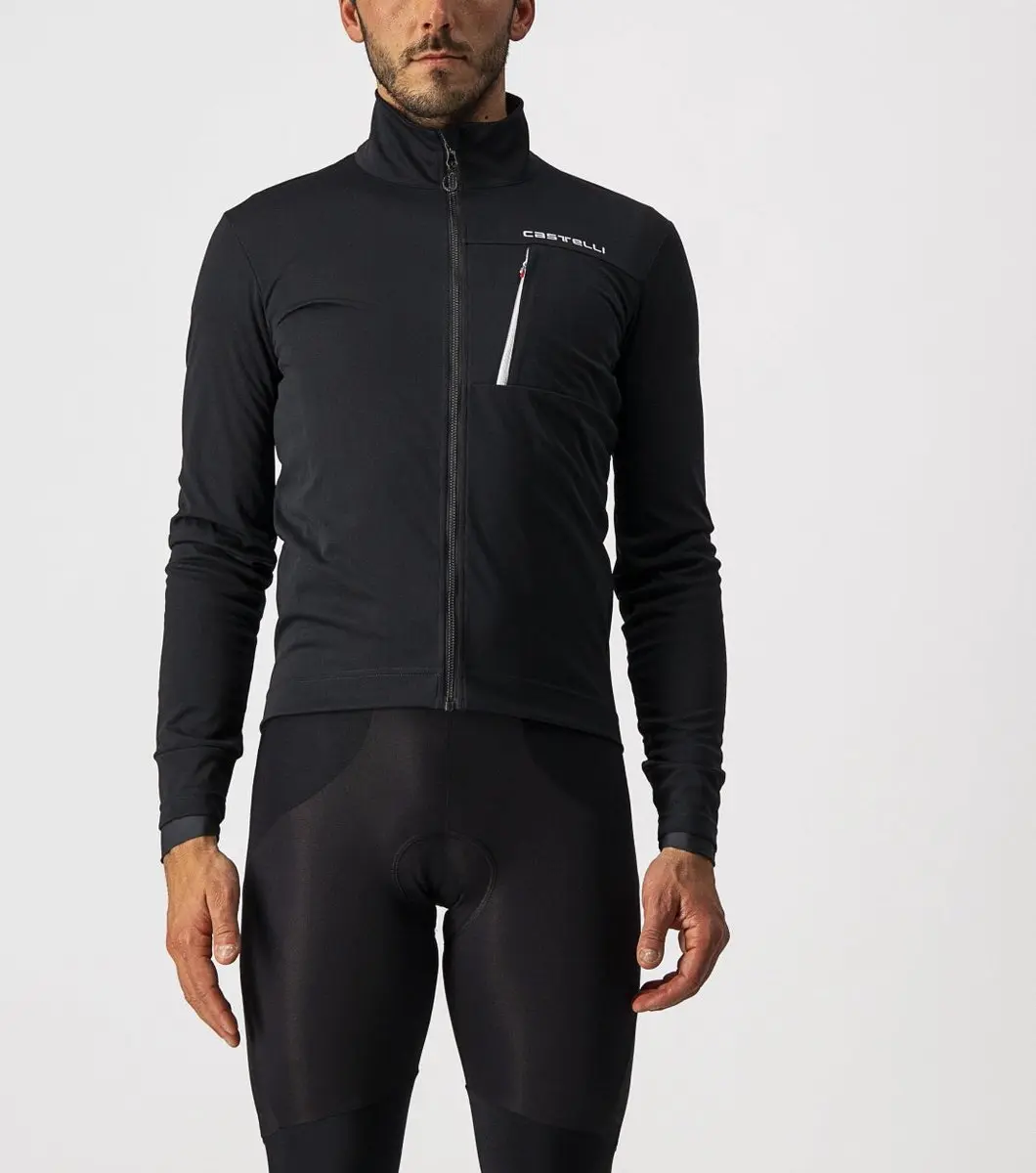 Castelli Go Jacket Licht Zwart Wit - 2XL - afbeelding 5 van 6