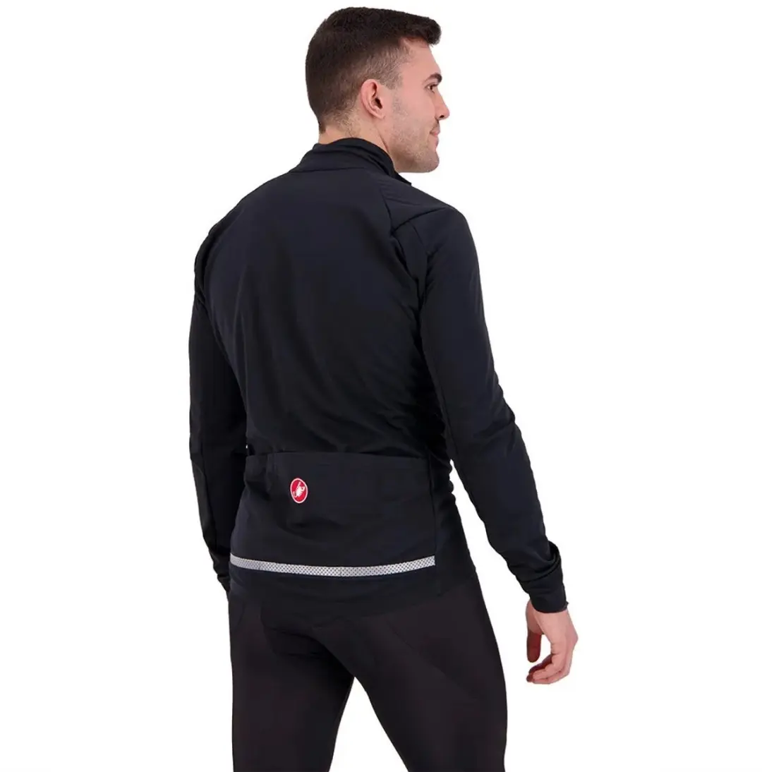 Castelli Go Jacket Licht Zwart Wit - 2XL - afbeelding 3 van 6