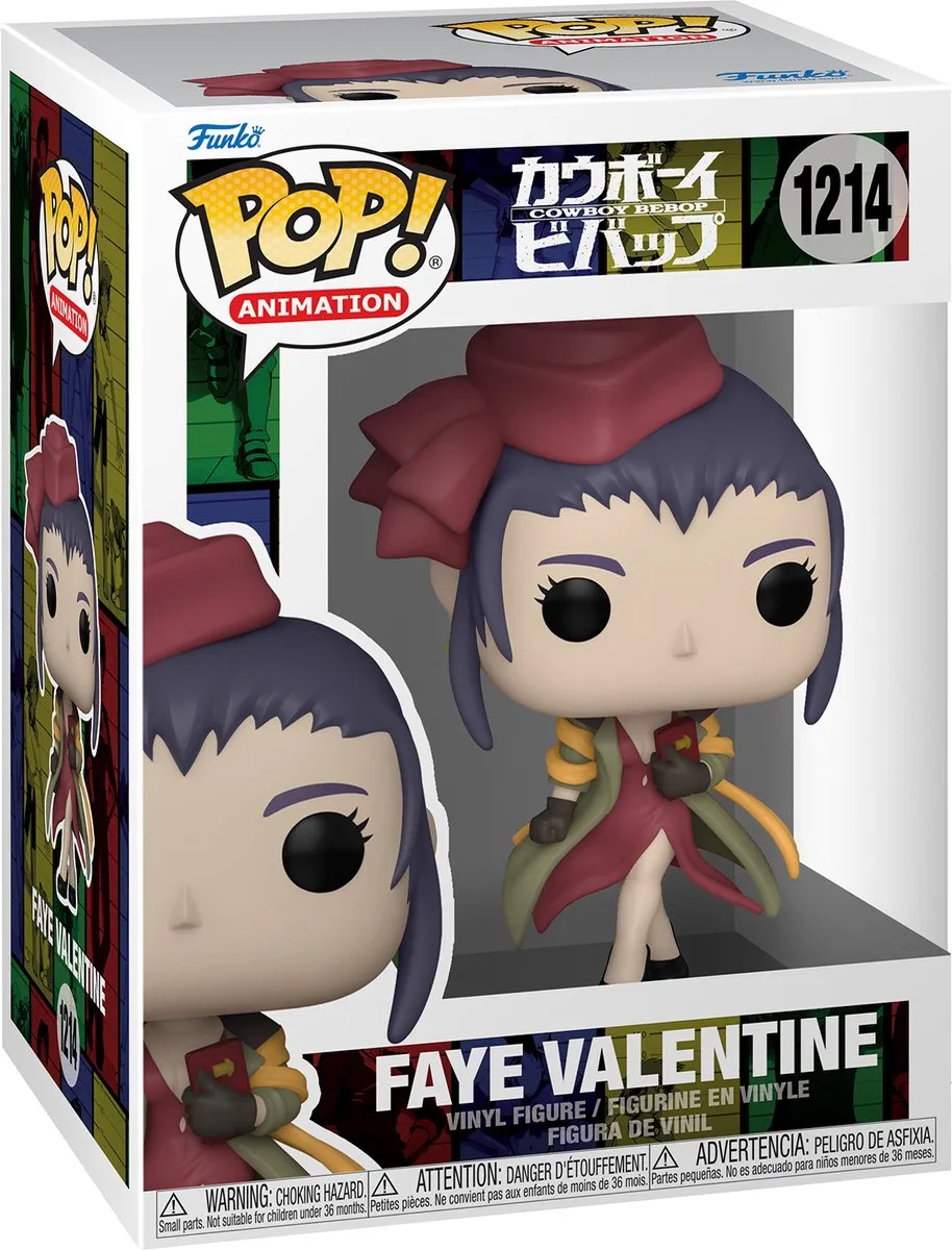 Funko Pop! Animation Cowboy Bebop Faye Valentine 58021 - Verzamel Figuur - Veelkleurig