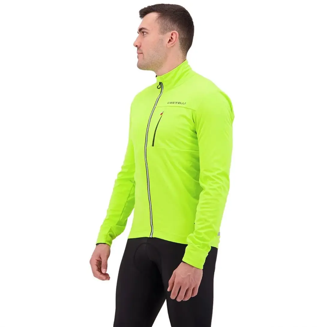 Castelli GO fietsjas Chartreuse/Dark Gray XL - afbeelding 4 van 6
