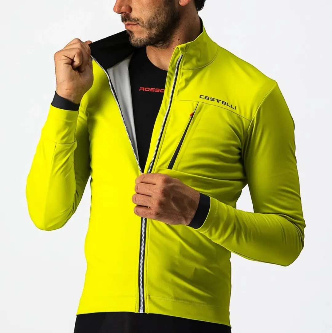 Castelli GO fietsjas Chartreuse/Dark Gray XL - afbeelding 5 van 6