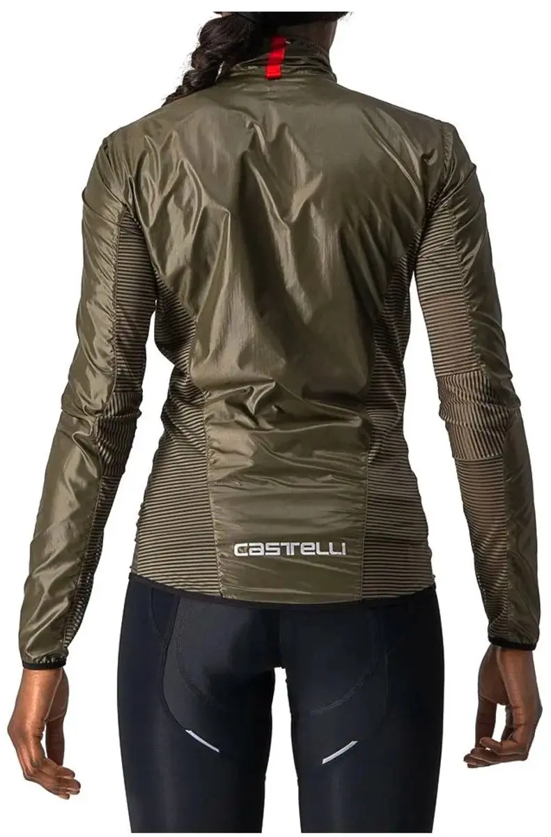 Castelli Aria Shell Jas Groen L Vrouw