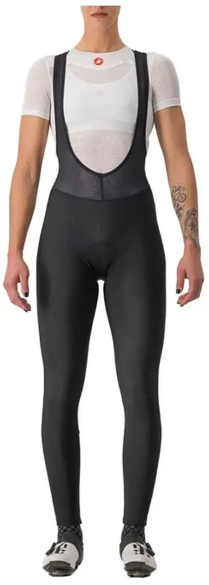 Castelli Entrata Lange Broek Zonder Bretels Zwart XS Vrouw