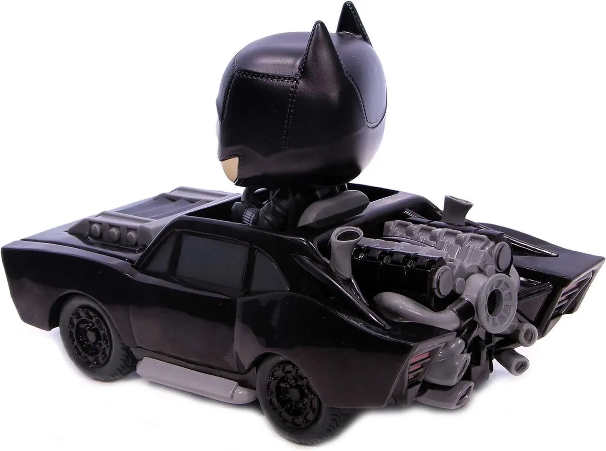 Funko Batman POP! Rides Super Deluxe Batmobile 15cm - Zwart